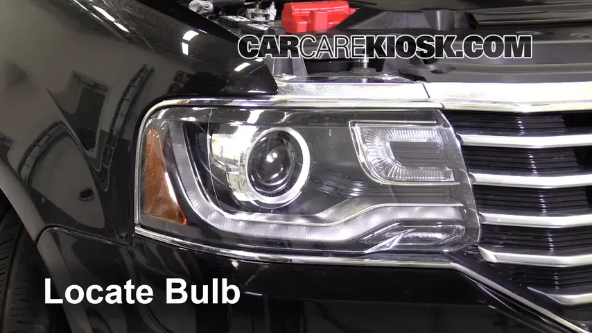 2016 Lincoln Navigator L Select 3.5L V6 Turbo Éclairage Feux de route (remplacer l'ampoule)